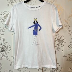 Anne Klein white top tee